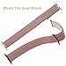 Tces Sport Wristbands Compatible with 2018 Watch Band 38mm 42mm 40mm 44mm, Soft Lightweight Breathable Woven Nylon Sport Loop Replacement Strap Compatible with 2018 Watch Series 4 3 2 1