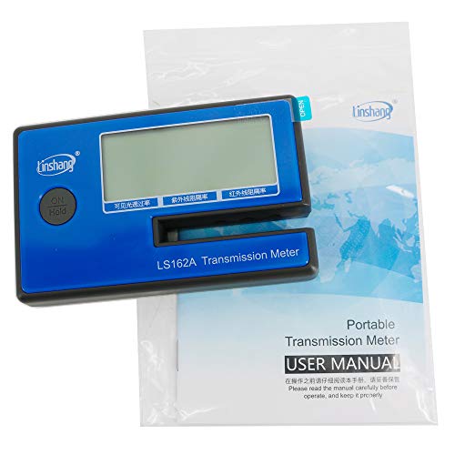 Graigar Solar Film Transmission Meter LS162A Window Tint Meter Filmed Glass Tester Portable Visible Light Transmission Windshield VL 550nm UV 365nm IR 1400nm - Thumbnail 7