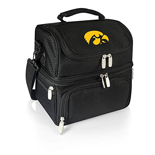 PICNIC TIME NCAA Iowa Hawkeyes Pranzo Lunch Bag - Insulated Lunch Box with Picn…