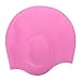 Orgrim Long Hair Swim Cap,Waterproof Silicone Swimming Cap for Adult Woman and Men,Keeps Hair Clean Ear Dry with Nose Clip and Ear Plugs