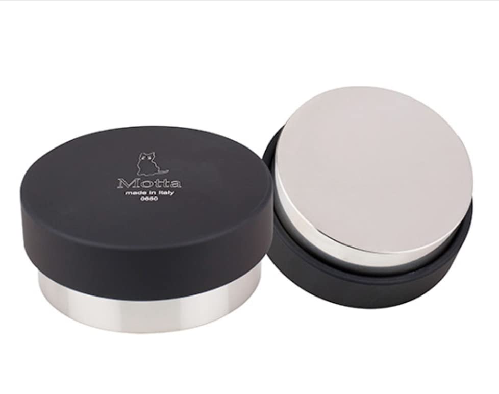 Motta Simple Push Tamper, Diameter 58.5 mm, Black, Made in Italy