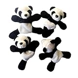 WaiiMak 1Pc Cute Soft Plush Panda Fridge Magnet
