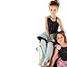 Huggalugs Girls Starlight Blue Legruffle Leg Warmers