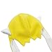 TISEA Unisex Squid Hat Cuttlefish Funny Hats Winter Fleece Hat (L, Yellow)