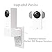 Outlet Wall Mount Compatible Wyze Cam Pan, Upgraded Version AC Outlet Wall Plug Mount Stand Holder Bracket Without Messy Wires or Wall Damage - 2 Pack