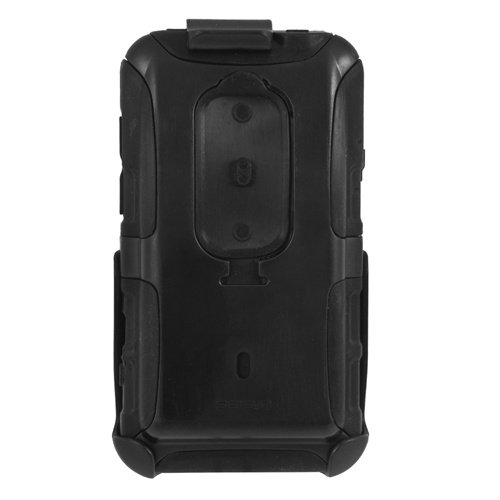 Seidio Convert Extended Combo for Seidio Innocell Extended Batteries for HTC EVO 3D - Combo Pack - Retail Packaging - Black