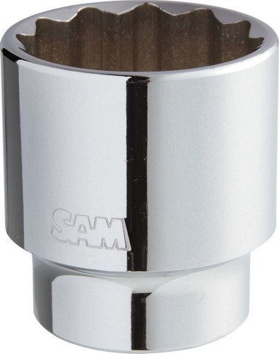SAM Outillage Socket 12-Toothed 3/4-Inch 55 mm Chromée Brillante