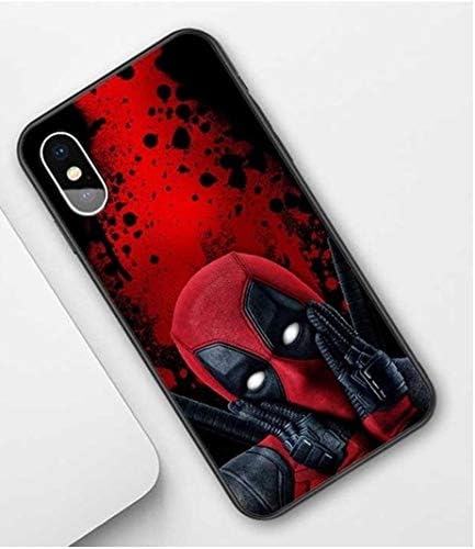 KKD iPhone X Cases Marvel Super Hero and Joker Soft TPU Flexible Protective Case Cover for Apple iPhone X (Superman)