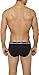 Calvin Klein Men's Underwear Id Cotton Hip Brief, Black, M
