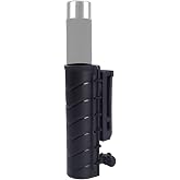360-Degree Rotating MOLLE Clip Baton Holder - Telescopic Holster for 1.2" Diameter Flashlight, Expandable Carry Case (16" - 21" - 26") - Ideal for Police, LE, Security Officers' Duty Belt