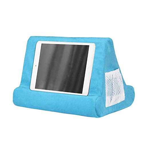 JuneJour Tablet Cushion Stand,Cushion for Tablets,Lazy Holder Stand for Bed Sofa,Multi-Angle Soft Universal Laptop Tablet Stand Holder Rest Cushion for Phone,Books, Magazines,Reading Stand