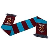 West Ham United Crest Bar Scarf