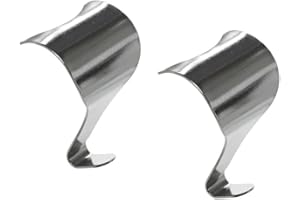 Picture Rail Moulding Hook Chromed, Set Of 4 Piece Convenient design