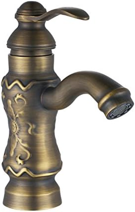 Generic Water Pump Style Antique Red Brass 45 Inch Bathroom Faucet