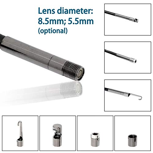 KIKIRon Industrielles Endoskop 1080p HD-Boreskop-Inspektionskamera Mit 8 Einstellbaren LEDs Leuchten IP67 wasserdichte… – Bild 6