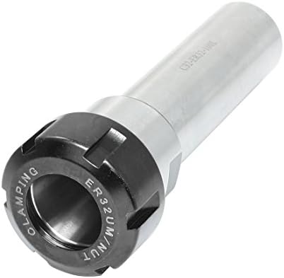 HuuYuu C32-ER32-100L Straight Shank Collet Chuck CNC Milling Extension Rod