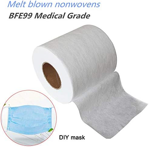 feeilty 1/5/10m Melt-blown Nonwoven DIY Fabric Craft Filter Interlining Cloth Dustproof Material