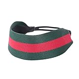 Girliber Handmade Headband for Women, headband, Green and Red Headband