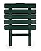Camco 51691 Green Large Adirondack Portable Outdoor Folding Side Table, Perfect for The Beach, Camping, Picnics, Cookouts and More, Weatherproof and Rust Resistant
