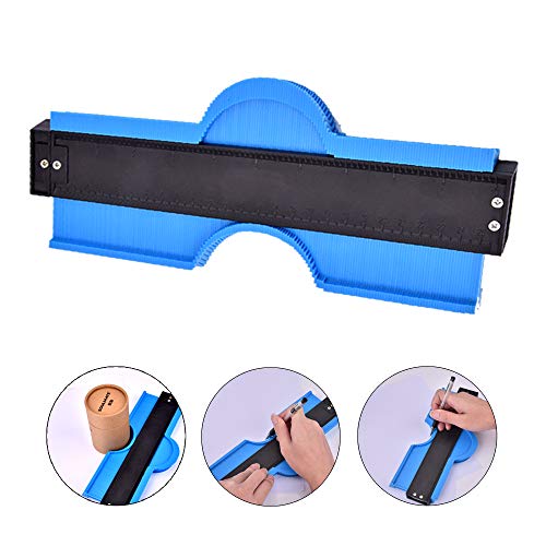 Upgraded Plastic Contour Gauge, Profile Gauge, Shape Duplicator, 10-Inch Marking Tool, Precisely Copy Irregular Shapes For Perfect Fit and Easy Cutting - Thumbnail 2