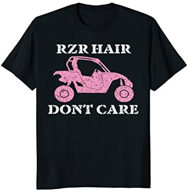 RZR Hair Dont Care Desert Mountain Off Roading 4x4 Shirt
