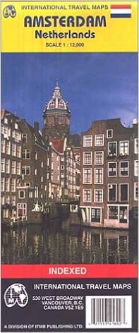 Carte Routière Amsterdam Netherlands Cartes Amazonfr - 