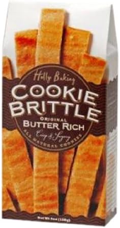 Holly Baking Sweet Ginger Cookie Brittle - 5.25 Ounce