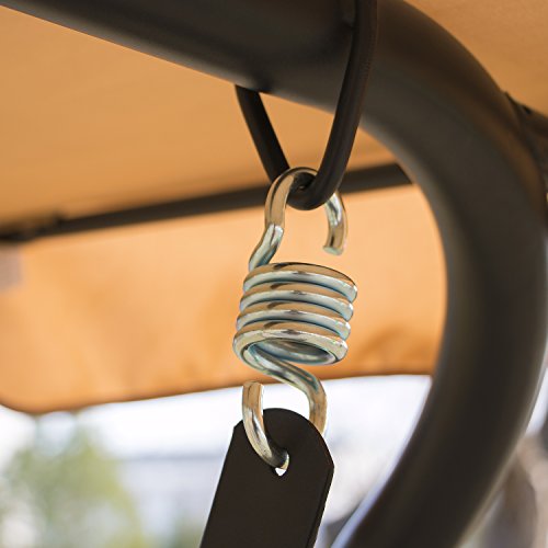 Bestmart INC Outdoor Canopy Swing, Hammock 3 Seats Patio Deck Furniture - Thumbnail 2