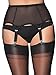 Premier Lingerie 'Powermesh' 6 Strap Garter Belt (NDL61)