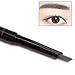 HeyBeauty Eyebrow Pencil with Brow Brush, Waterproof Automatic Makeup Cosmetic Tool, Grey-1#