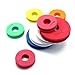 SAMSFX Tippet Holder Fly Fishing Gear for Line Leader Organizer Storage Accessories (B:10PCS Rigging Foams Multicolor - 70mm)