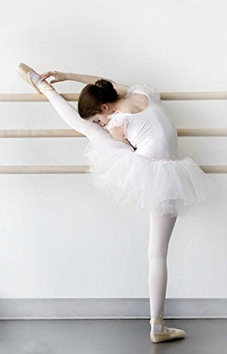 Girl's Ballet Dance Tights - Ultra-Soft Toddler Ballet Tights for Women (S, 2 Pairs White + 1 Pair Pink) - Thumbnail 6