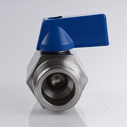KES Shower Head ShutOff Valve Ball Valve G 1/2 SUS304 Stainless Steel