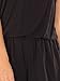 REORIA Womens Casual Summer One Piece Sleeveless Spaghetti Strap Playsuits Short Jumpsuit Beach Rompers Black Medium