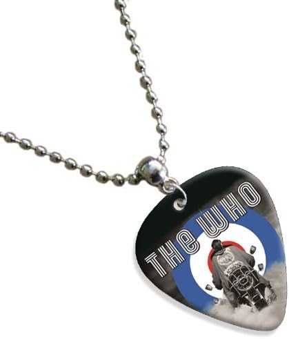 Who (The) Double Sided Guitar Pick Plectrum Chain, Necklace