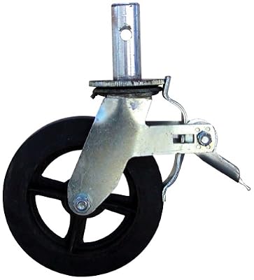 Buffalo Tools GSC8 8-Inch Caster with Foot Brake for GSF55 Scaffold Frame