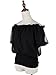 Anna-Kaci Womens Short Sleeve Ruffle Off Shoulder Smocked Waist Boho Blouse Tops