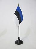 AZ FLAG Estonia Table Flag 4'' x 6'' - Estonian