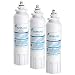 FilterLogic NSF 53&42 Certified ADQ73613401 Refrigerator Water Filter, Replacement for LG LT800P, ADQ73613402, Kenmore 9490, 469490, 46-9490, LSXS26326S, LMXC23746S, LMXC23746D, LSXS26366S (Pack of 3)