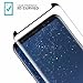 Galaxy S8 Plus Tempered Gorilla Cases Glass FITS with All Cases Compatible Premium Sensitive Flexible 0.26mm Tempered Glass Screen Protector for Samsung Galaxy S8 Plus (Clear) (Black)