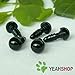 7.5mm Black Safety Eyes/Plastic Eyes - 30 Pairs