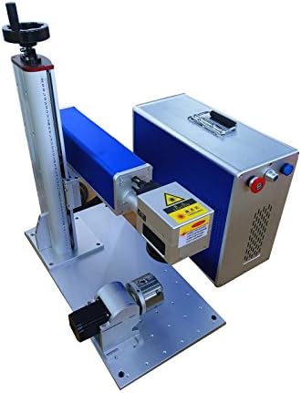 TUONAI 50W Fiber Laser Marking Machine 220x220mm Area Metal Steel Engraving 110V/220V FDA/CE Air Express 5-6 Days Delivery