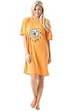 Casual Nights Women's Short Sleeve Printed Scoop Neck Sleep Tee One Size