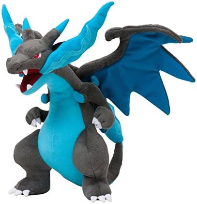 Mega Charizard X doll Stuffed Premium 10" Plush