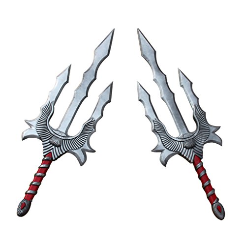 Dynasty Warriors 7 cosplay prop Wang Yi Twintrishula