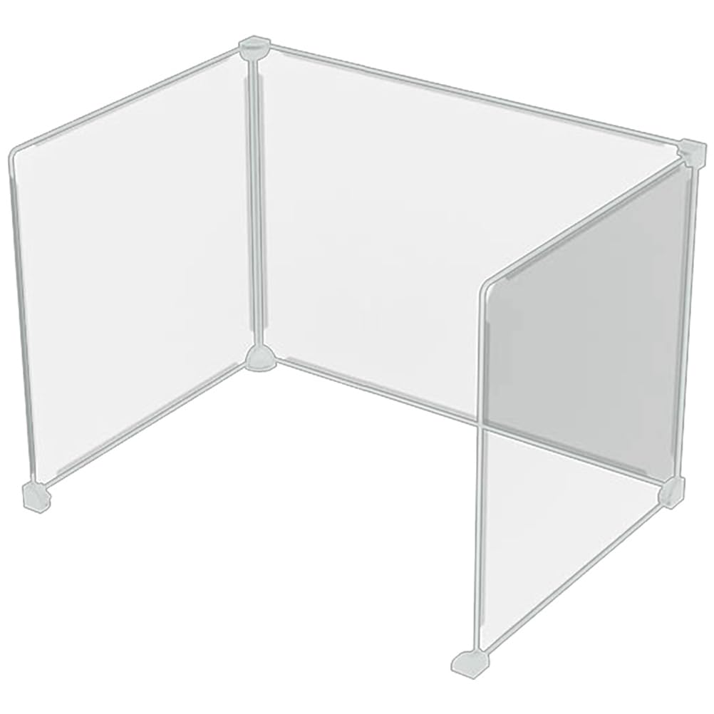 Zerodeko Portable Desk Privacy Divider Shield for Student Desks Desktop Sneeze Guard Shield Partitions Clear Desk Dividers for School Classroom Kindergarten Restaurants Libraries Portable Screen