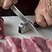 Knife Sharpener BOJ with Ergonomic Handle and Wheel Sharpening System - Repair and Restore Knives