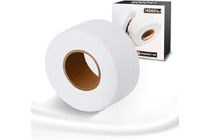 HOOZILI Iron On Hem Tape Extra Wide Wonder Web No Sew Hem Tape Heavy Duty Adhesive Fusible Hemming Strip to Repair Curtains Thick Garments and Fabrics 70 Yards 1Roll