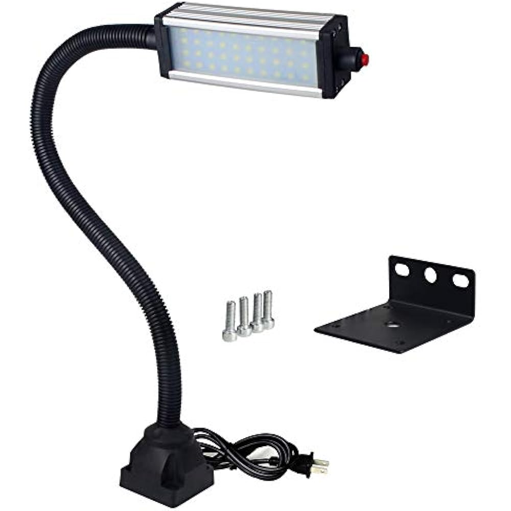 Led Flexible Gooseneck Work Light IP66 Waterproof 800 Lumen 120 Volt