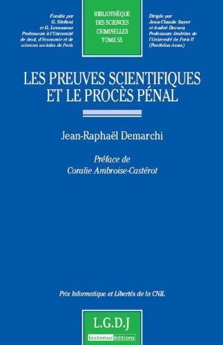 Les  preuves scientifiques et le procès pénal